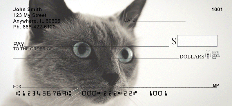 Order Balinese Cat Checks
