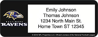Order Baltimore Ravens Address Labels