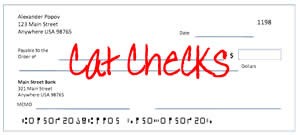 Order Cat Checks