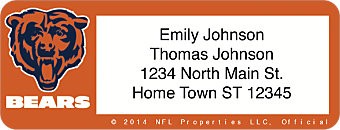 Chicago Bears Address Labels