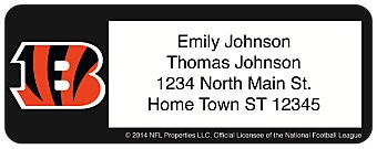 Order Cincinnati Bengals Address Labels