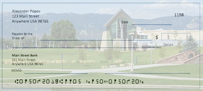 Order Colorado State University Checks