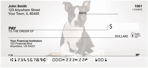 Dog Bank Checks