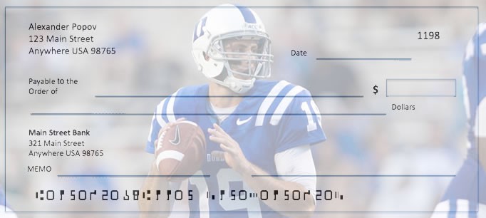 Order Duke University Football Checks