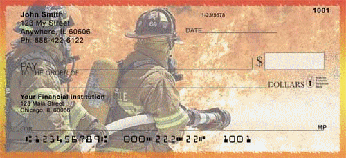 Single Check Fire Service Fire Fighters Checks | Careers Checks | Get Bank Checks