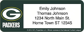 Order Green Bay Packers Address Labels