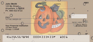 Halloween Pumpkin Checks