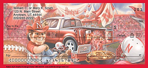 Order Husker Spirit Checks