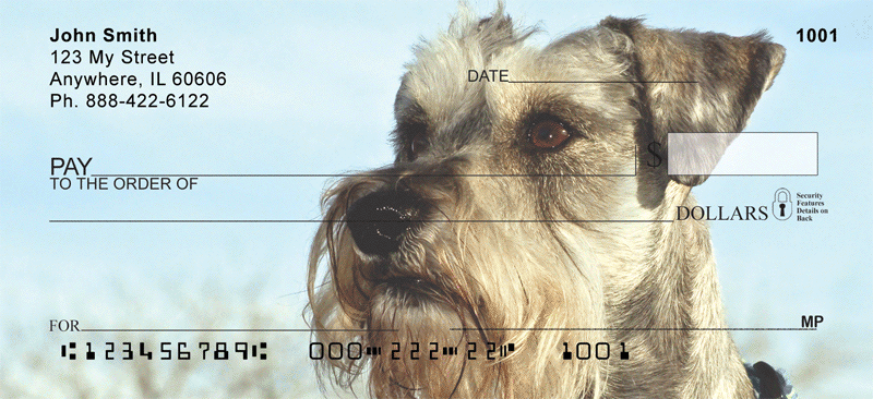 Miniature Schnauzer Checks Order Miniature Schnauzer Checks
