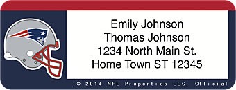 Order New England Patriots Address Labels