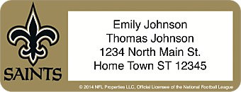 Order New Orleans Saints Address Labels