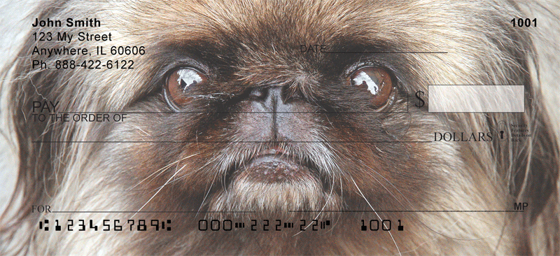 Pekingese Checks Order Pekingese Checks