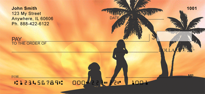 Summer Beach Girls Checks Order Summer Beach Girls Checks
