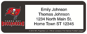 Order Tampa Bay Buccaneers Address Labels