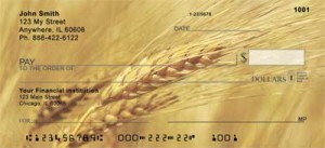 The Grain Harvest Personal Checks 1