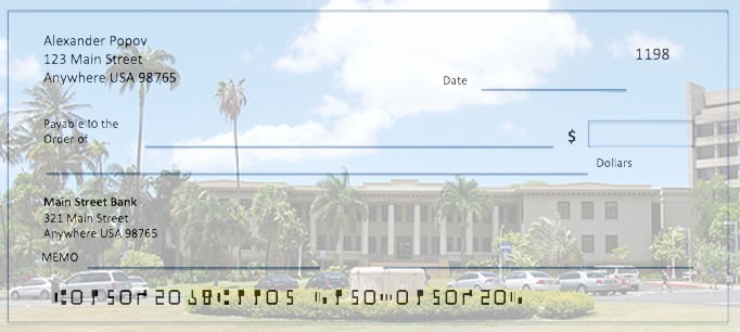 Order University of Hawaii Checks