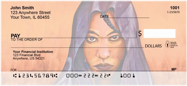 Carousel Checks African Art Personal Checks (AFR-10)