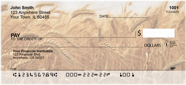 Harvest Time checks from Carousel Checks (FOD-07)