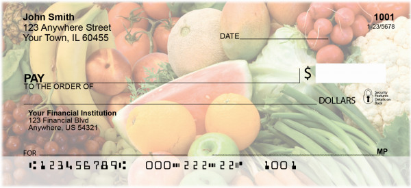 Farmers Market checks from Carousel Checks (FOD-37)