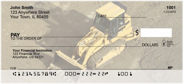 Carousel Checks Construction Equipment Personal Checks (PRO-43)