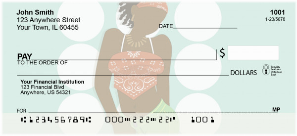 Solo Divas by Jesse Vargas checks from Carousel Checks (VAR-01)
