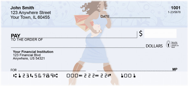 Stylish Divas by Jesse Vargas checks from Carousel Checks (VAR-03)