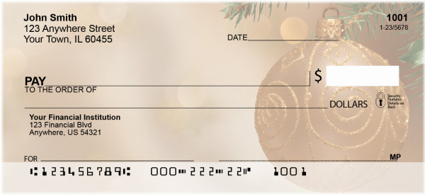 Golden Simplicity checks from Carousel Checks (XMS-25)